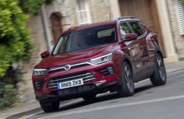 SsangYong Korando Ultimate 2020 front action